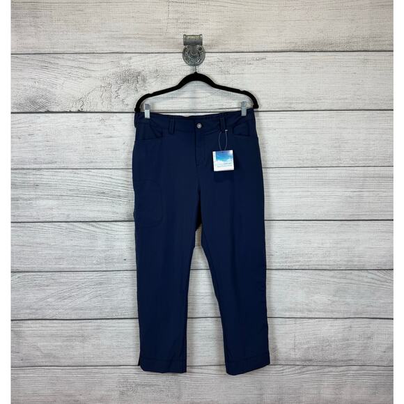 Willit Women's Blue Active Outdoor Hiking Crop Pants Size Large - Picture 1 of 10